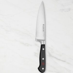 Wüsthof Classic Black Chef's 6" Knife, Color Black, Size 6", Retail $135 USD